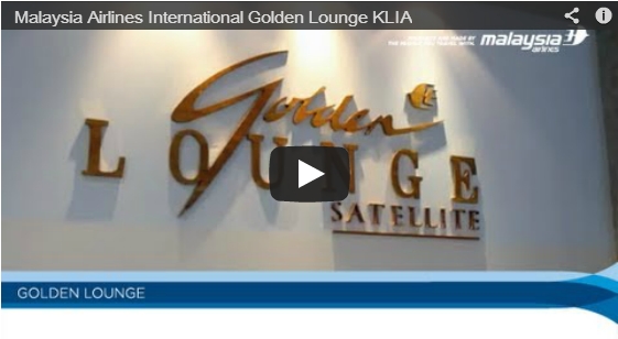 Malaysia Airlines International Golden Lounge KLIA