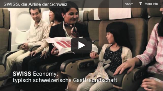 SWISS, die Airline der Schweiz