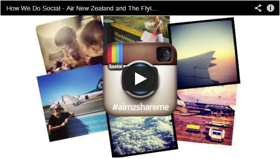 Air New Zealand and The Flying Social Network