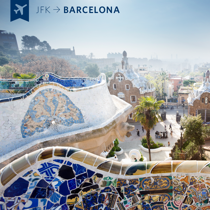 Delta Air Lines: JFK – Barcelona Ad