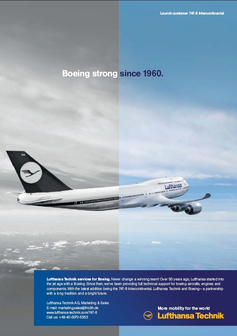 Lufthansa: Boeing strong since 1960