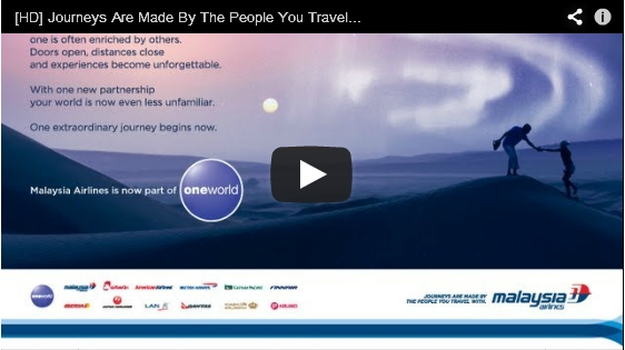 Malaysia Airlines: Journeys Are Made By The People You Travel With