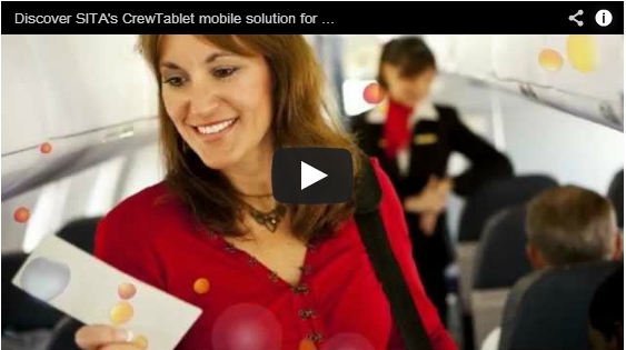 SITA’s CrewTablet Mobile Solution for Flight Attendants