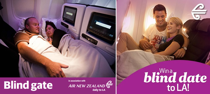 Air New Zealand plays matchmaker in Valentine’s Day ‘Blind Gate’ campaign