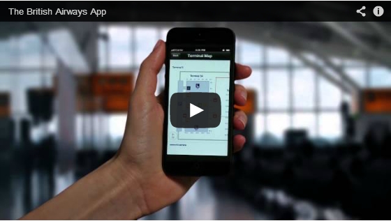 British Airways app for iPhone, Android, Windows and BlackBerry smartphones