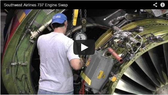 Southwest Airlines – Boeing 737 Engine Swap