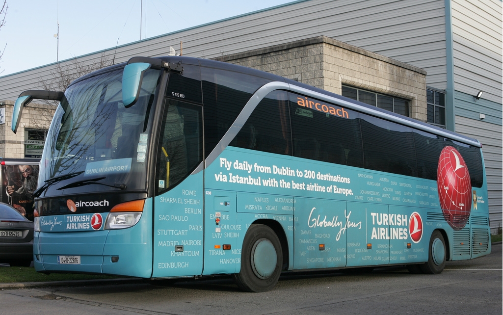 Turkish Airlines Dublin Coach Ad