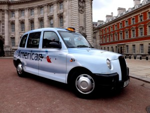 American Airlines_London_cab