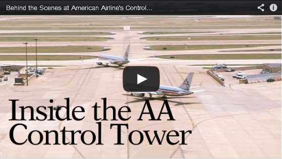 Behind the Scenes at American Airline’s Control Tower!