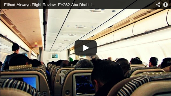 Etihad Airways Flight Review: EY862 Abu Dhabi to Shanghai