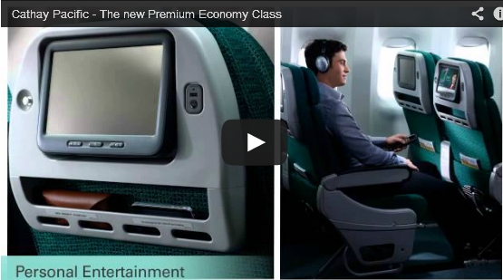 Cathay Pacific – The new Premium Economy Class