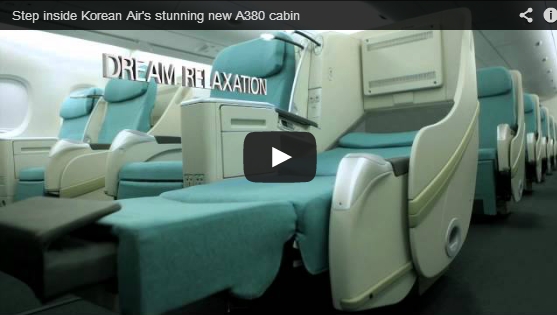Step inside Korean Air’s stunning Airbus A380 cabin