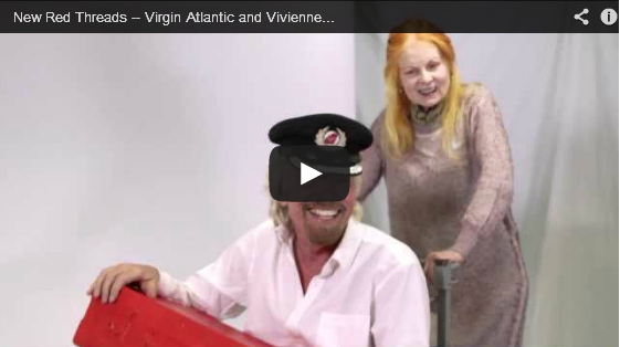 Virgin Atlantic and Vivienne Westwood – New Red Threads
