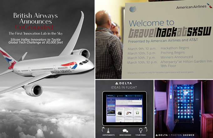 Airlines embrace their inner tech-geek