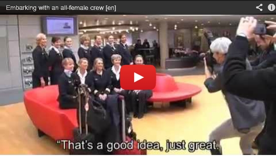 An All-female Crew @ Air France