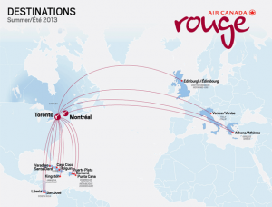 Rouge_destinations_map_summer 2013