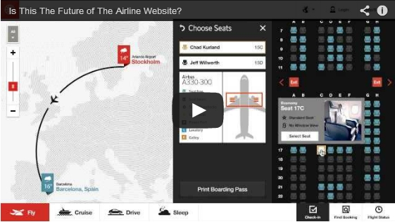 Is This The Future of The Airline Website?
