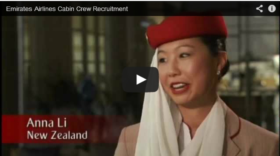 Emirates Airlines Cabin Crew Recruitment