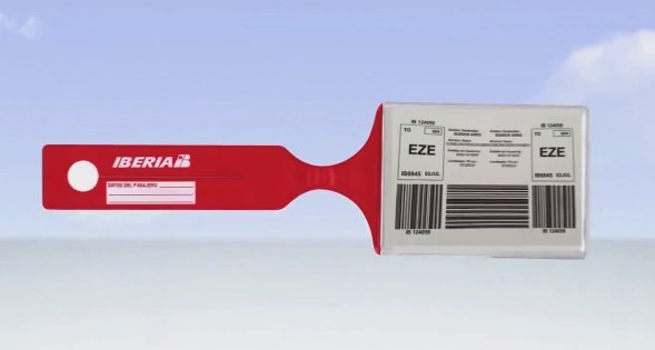 Iberia first airline to allow passengers to print their own luggage tags