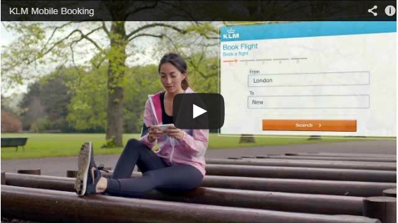KLM Mobile Booking