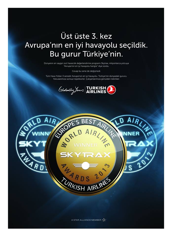 Türk Hava Yolları – Skytrax 2013