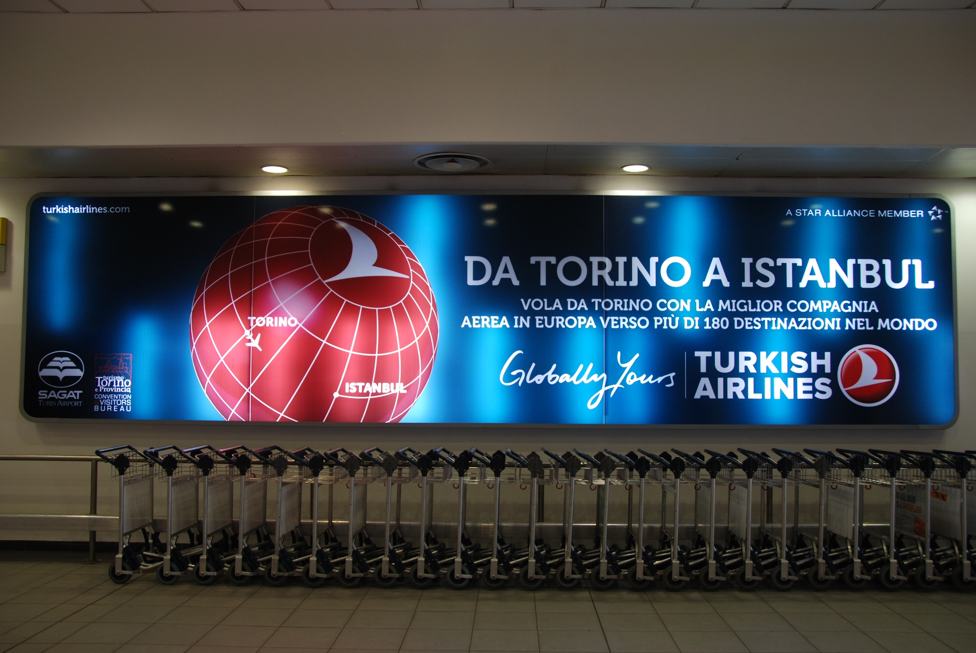 Da Torino A Istanbul with Turkish Airlines