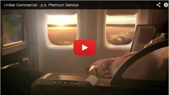 United Airlines Commercial – p.s. Premium Service