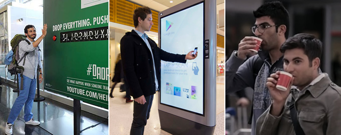 Consumer brands choose airports as locations for experiental marketing campaigns