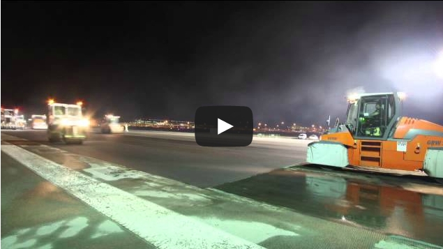 Heathrow’s Southern Runway Resurfacing in Timelapse