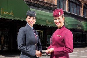 Qatar Airways open ticket office in Harrods