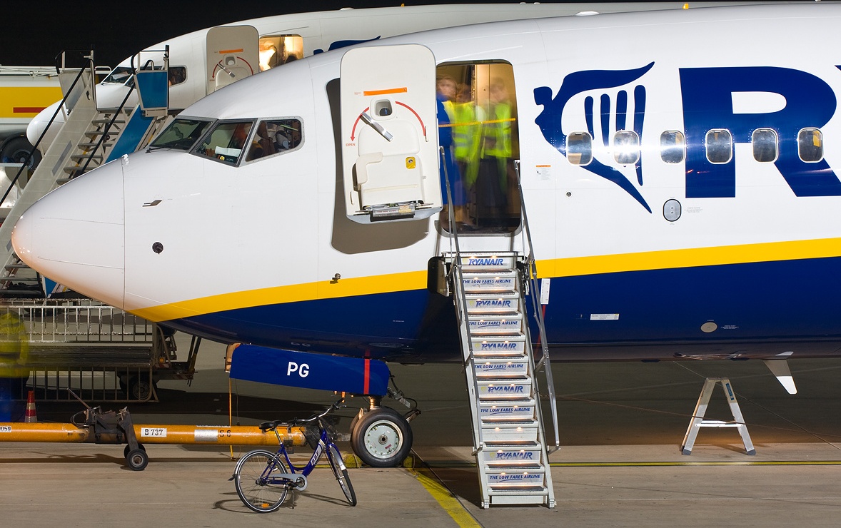 Ryanair_Boeing 737_merdiven