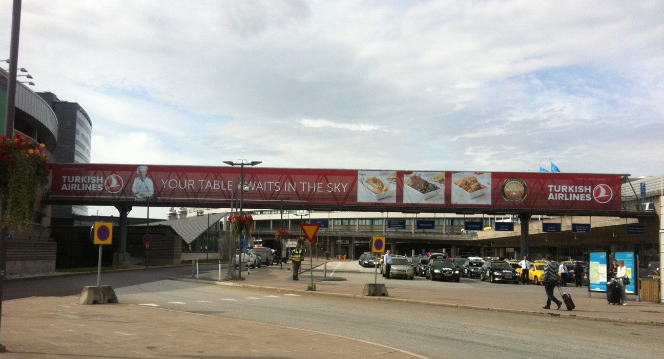 Turkish Airlines @ Stockholm – Your Table Awaits in the Sky