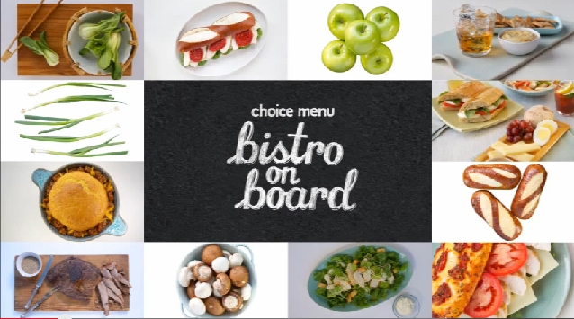 United – Executive chef introduces Bistro on Board