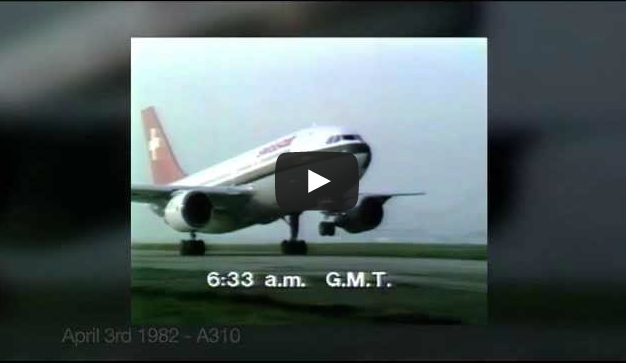 Airbus historical first flights