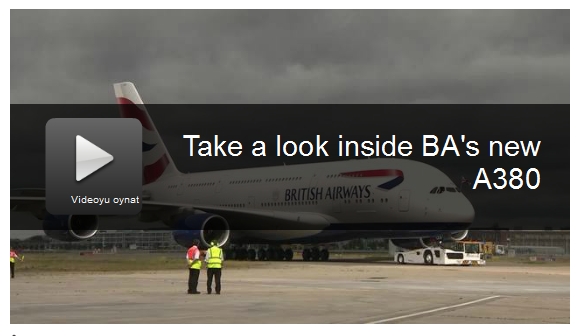 Inside the British Airways Airbus A380