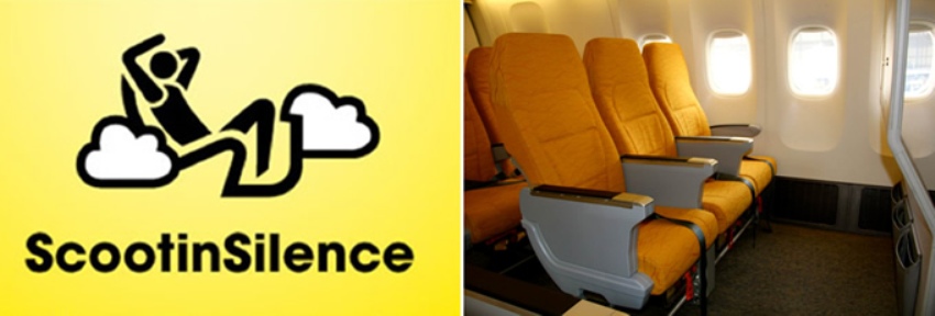 Scoot takes a cue from AirAsia X with new quiet zone