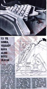 İstanbul Yeşilköy Havalimanı Genişletme Projesi (1972)