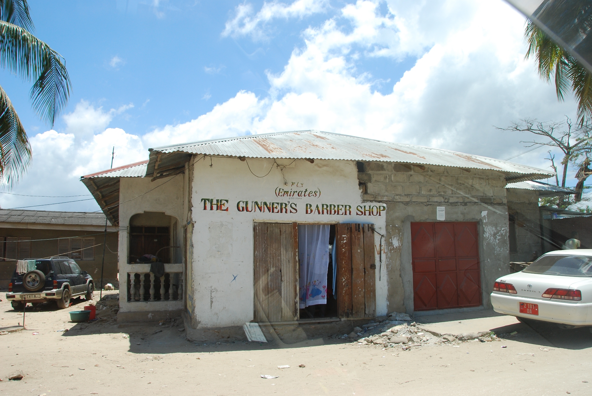 Fly Emirates – The Gunner’s Barber Shop @ Zanzibar
