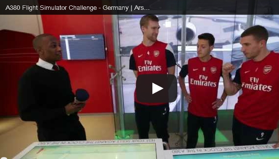 A380 Flight Simulator Challenge – Germany | Arsenal | Emirates