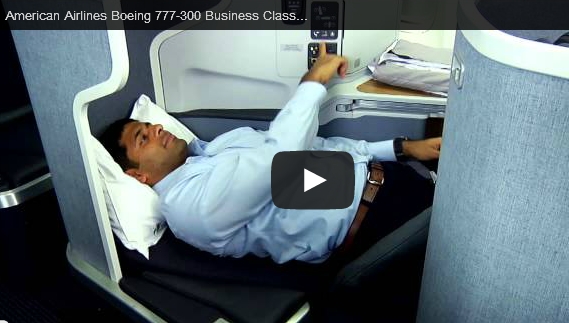 American Airlines – Boeing 777-300 Business Class Seat