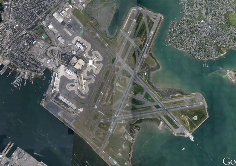 Boston Logan Airport_satellite image