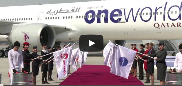 Qatar Airways – Highlights from oneworld Alliance joining ceremony