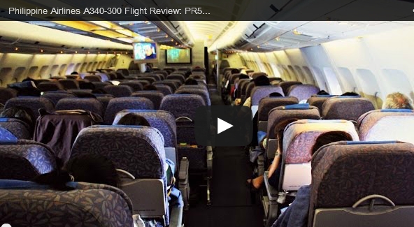 Philippine Airlines A340-300 Flight Review: PR501 Manila to Singapore