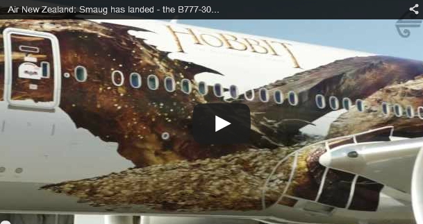 Air New Zealand: Smaug has landed – the B777-300 plane livery unveiling