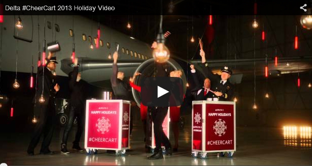 Delta – CheerCart 2013 Holiday Video