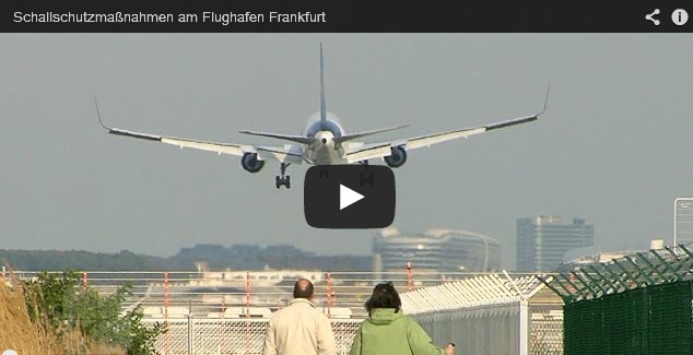 Schallschutzmaßnahmen am Flughafen Frankfurt