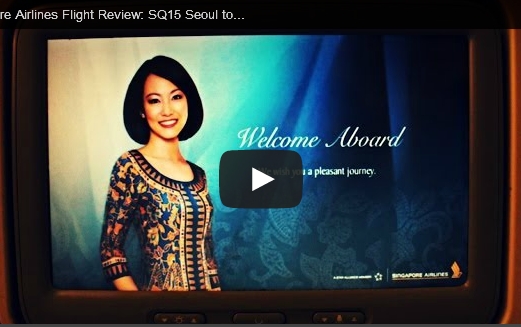 Singapore Airlines Flight Review: SQ15 Seoul to Singapore