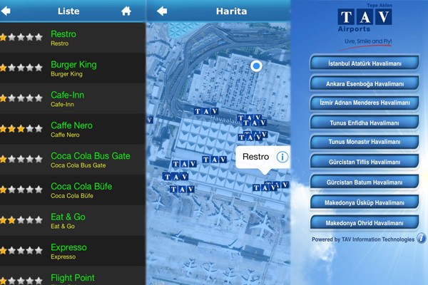 TAV Mobile, Havalimanındaki Sanal Rehberiniz Olacak