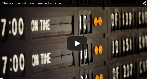 The team behind Qantas’ on time performance