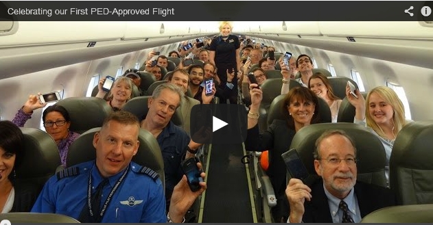 jetBlue – Celebrating our First PED-Approved Flight